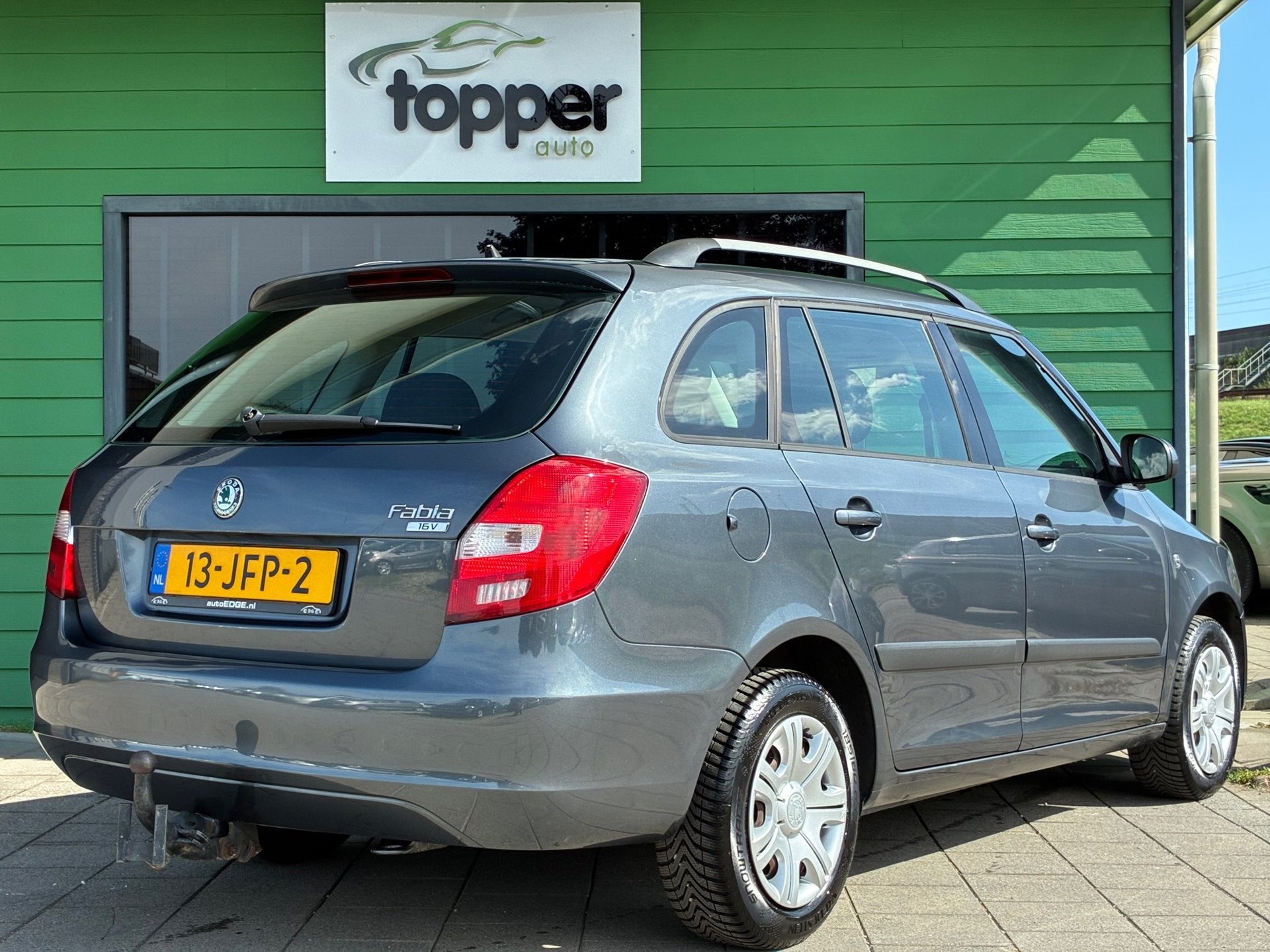 Skoda Fabia Combi 1.4-16V Ambition|1e Eigenaar|Airco|Trekhaa, Auto's, Voorwielaandrijving, 4 cilinders, Origineel Nederlands, Handgeschakeld