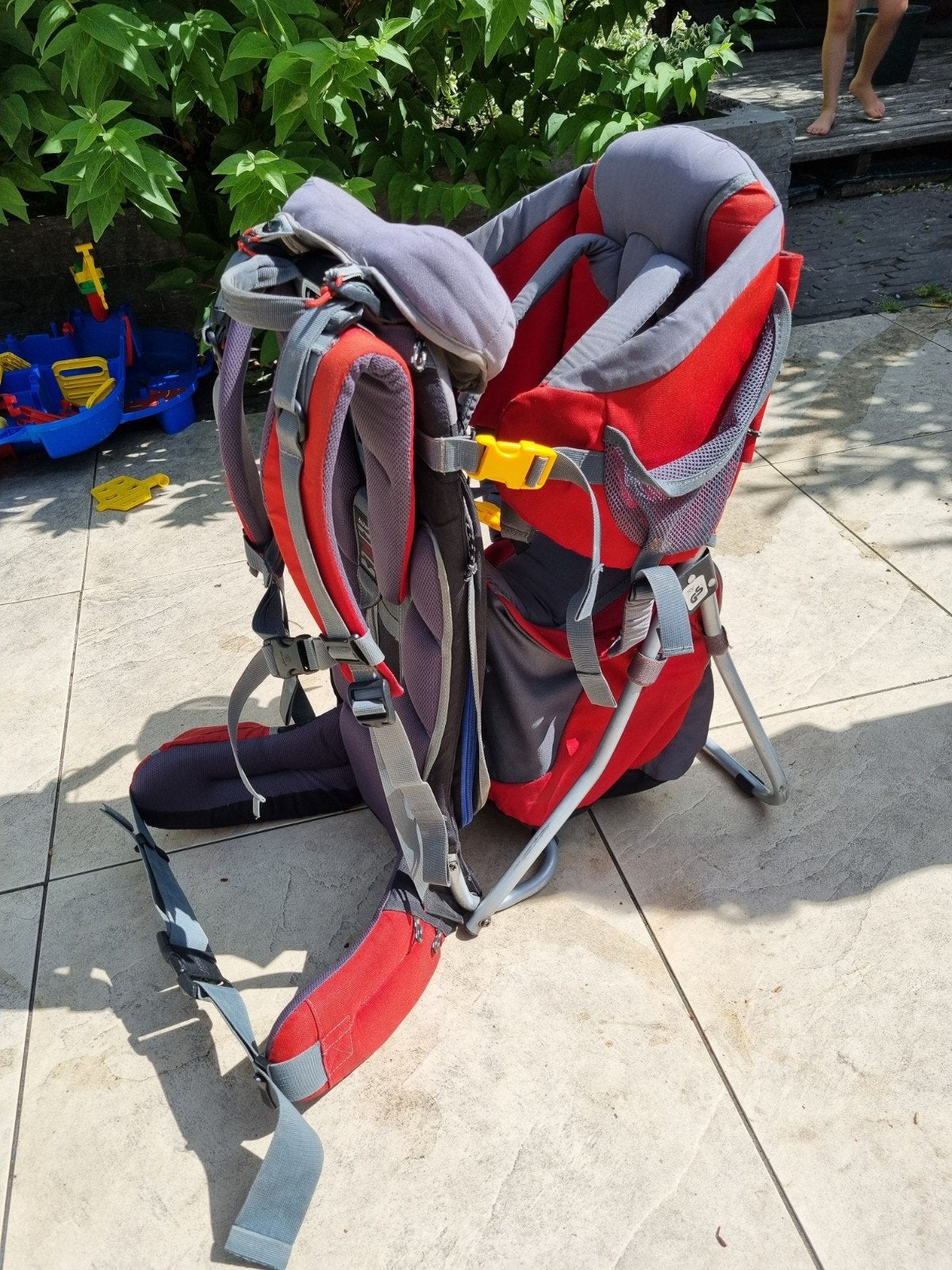 Deuter Kids Comfort II draagrugzak te huur, Gebruikt, Rug, Draagzak, Ophalen