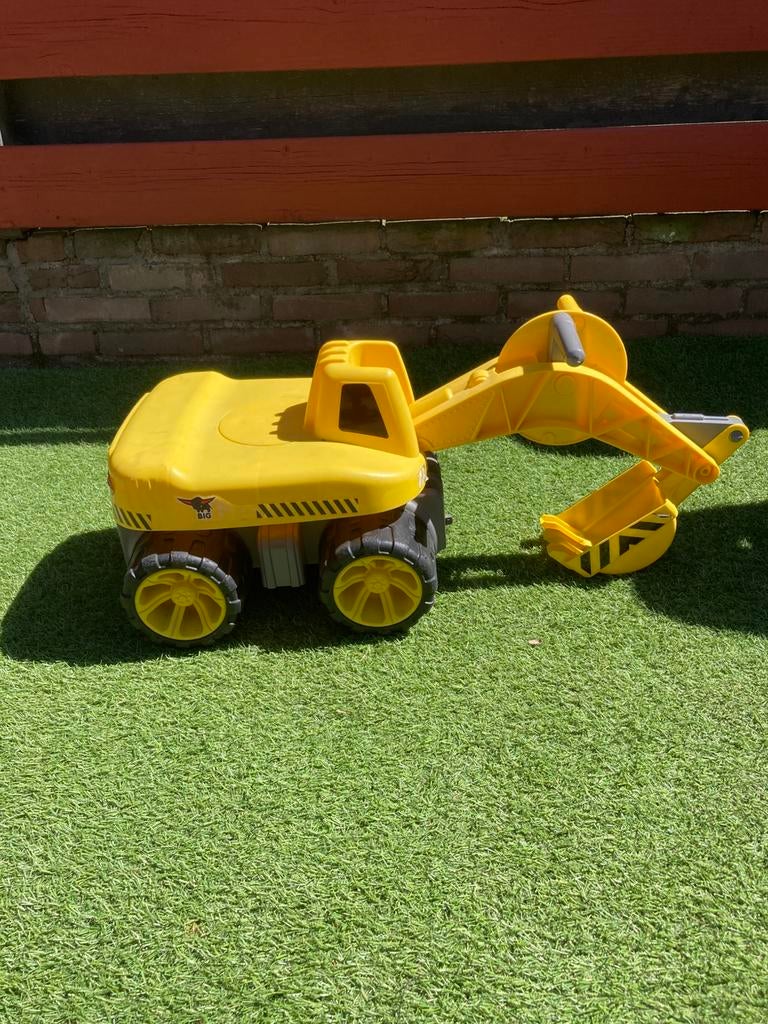 Speelgoed graafmachine, Kinderen en Baby's, Speelgoed | Buiten | Voertuigen en Loopfietsen, Ophalen, Zo goed als nieuw, Overige typen