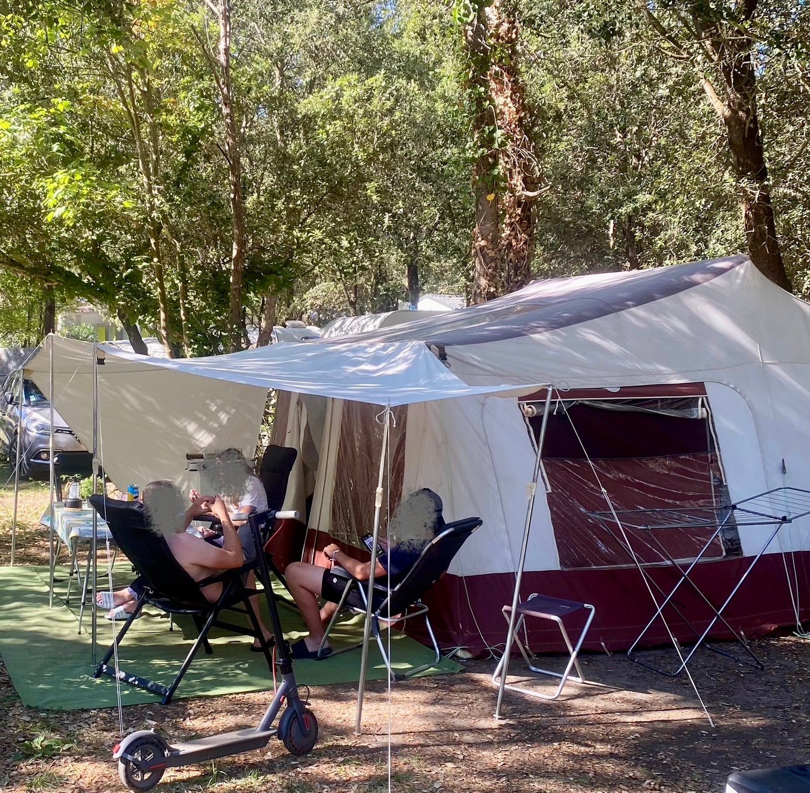 Jamet Jametic Panorama Outdoor, Caravans en Kamperen, Ophalen, Gebruikt, Tot en met 4