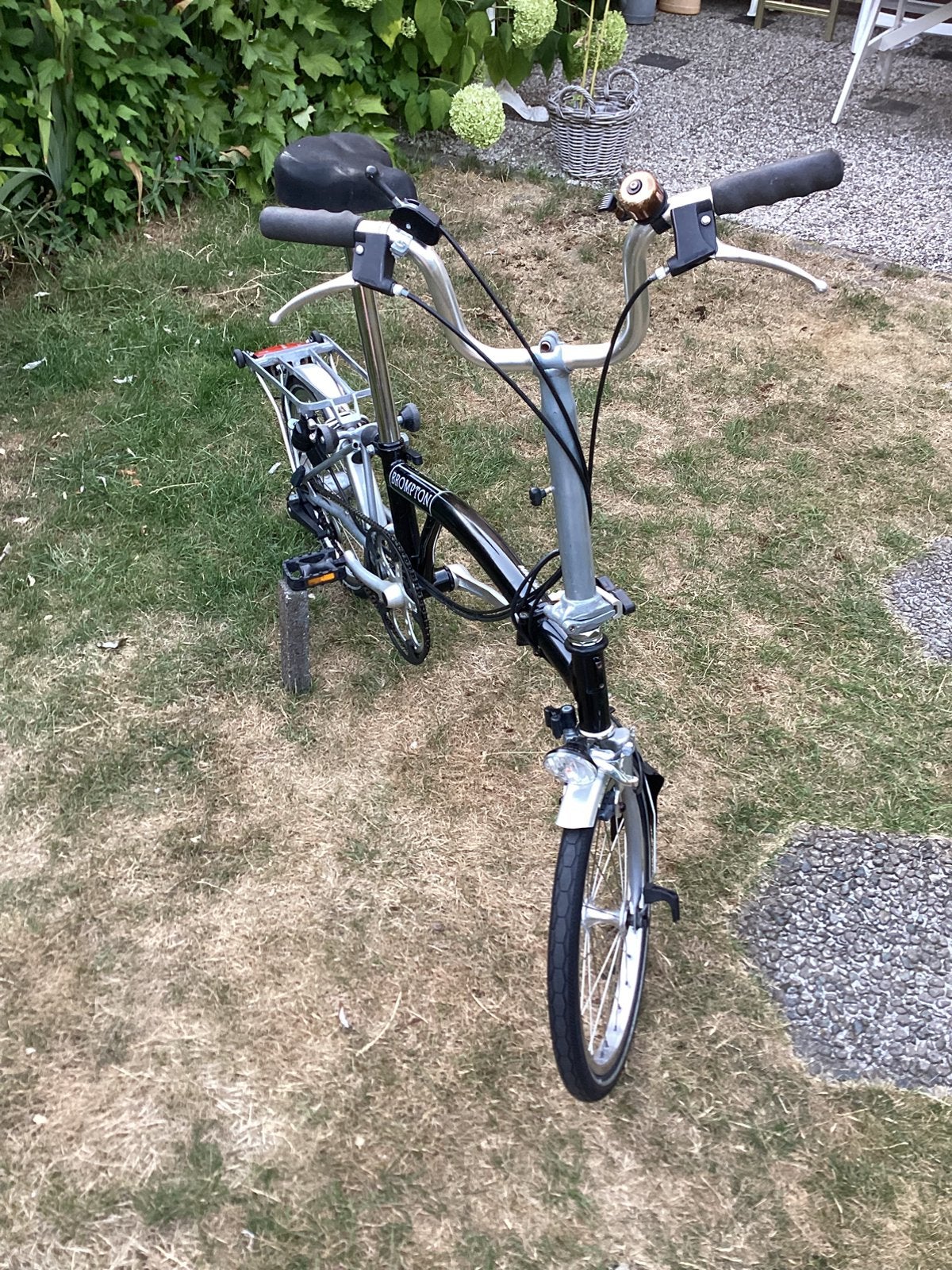 Zgan Brompton met 3 versnellingen zeer weinig gebruikt, Fietsen en Brommers, Ophalen, Brompton, 16 tot 18 inch, Versnellingen