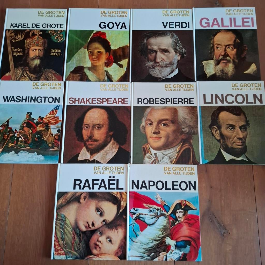 10 x De groten van alle tijden Washington, Boeken, Ophalen of Verzenden, Zo goed als nieuw, Europa
