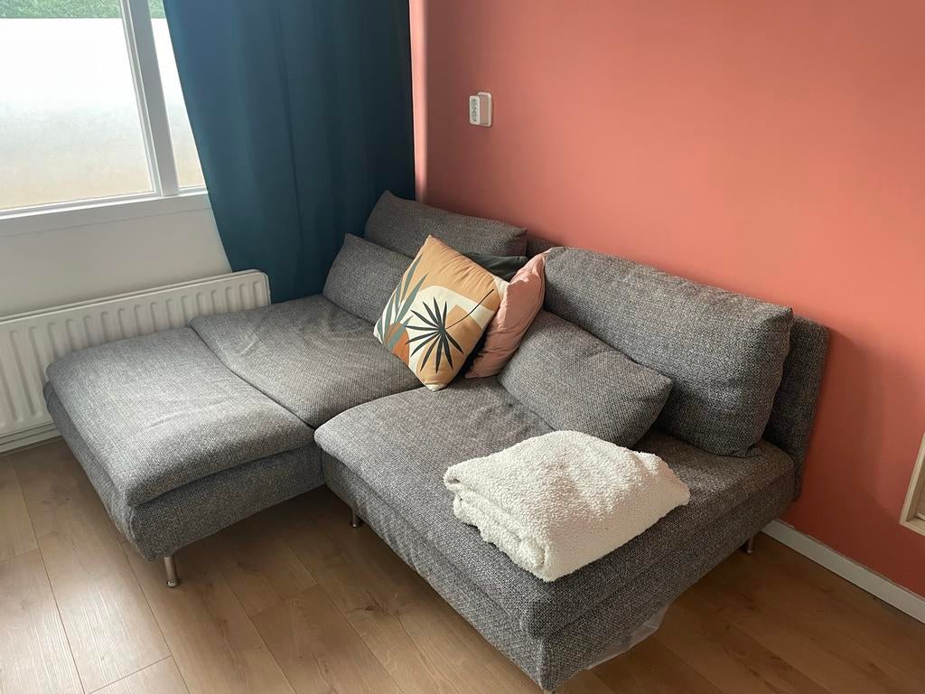 IKEA Söderhamn hoekbank, Huis en Inrichting, Banken | Bankstellen, Ophalen, Hoekbank, Driepersoons, 75 tot 100 cm