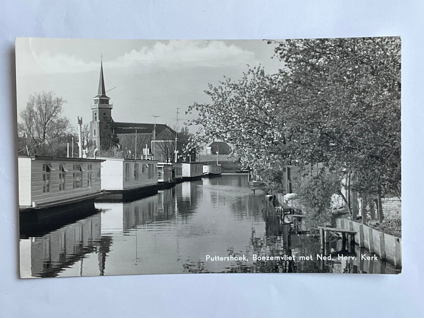 Puttershoek met woonboten, Ophalen of Verzenden, Voor 1920