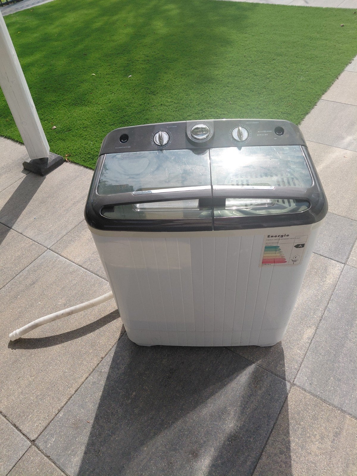 mini wasmachine, Ophalen, Zo goed als nieuw