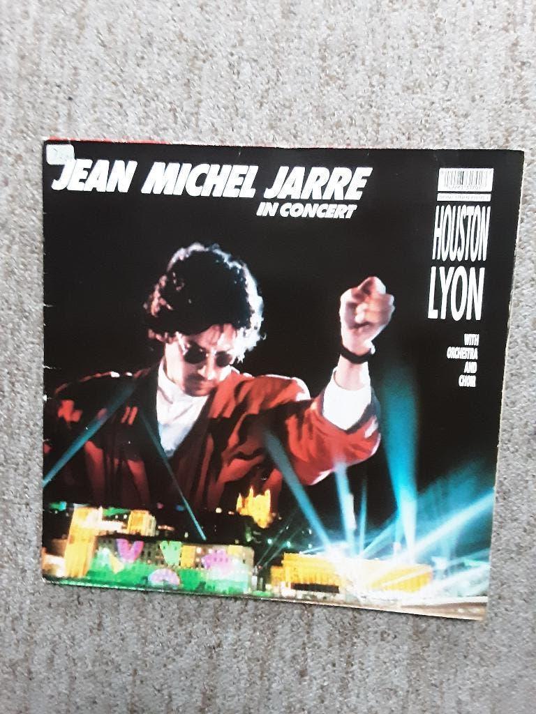 vinyl lp Jean Michel Jarre in concert houston/lyon, Gebruikt, Originele persing, 1980 - 1989, Ophalen of Verzenden