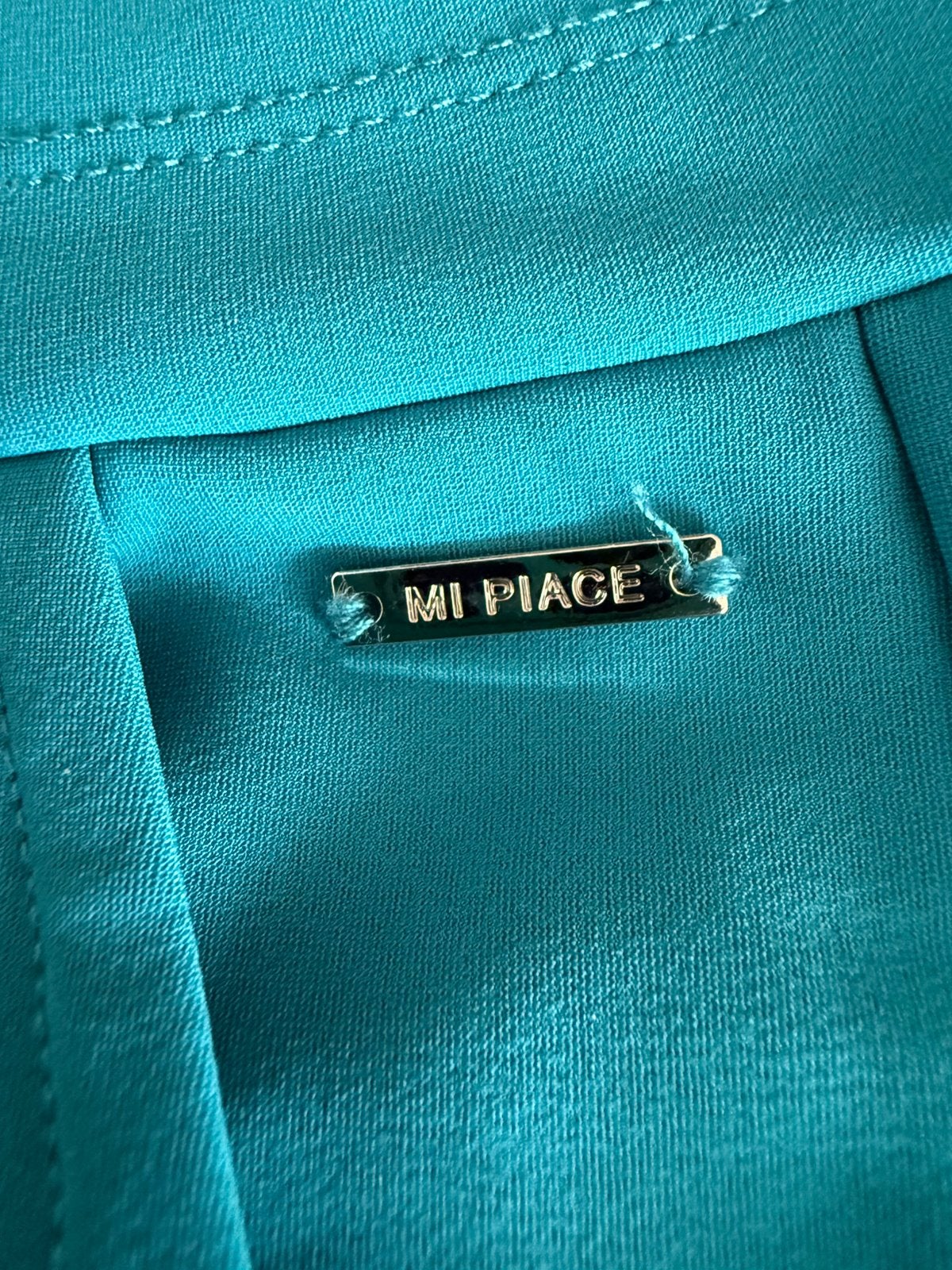 Mi piace broek blauw mt L, Kleding | Dames, Broeken en Pantalons, Ophalen, Blauw, Maat 42/44 (L), Zo goed als nieuw