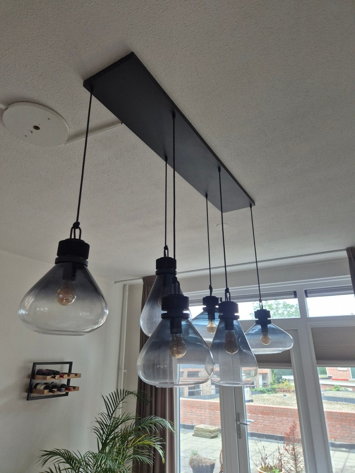 te koop moderne hanglamp, Ophalen, Nieuw, Glas, Modern