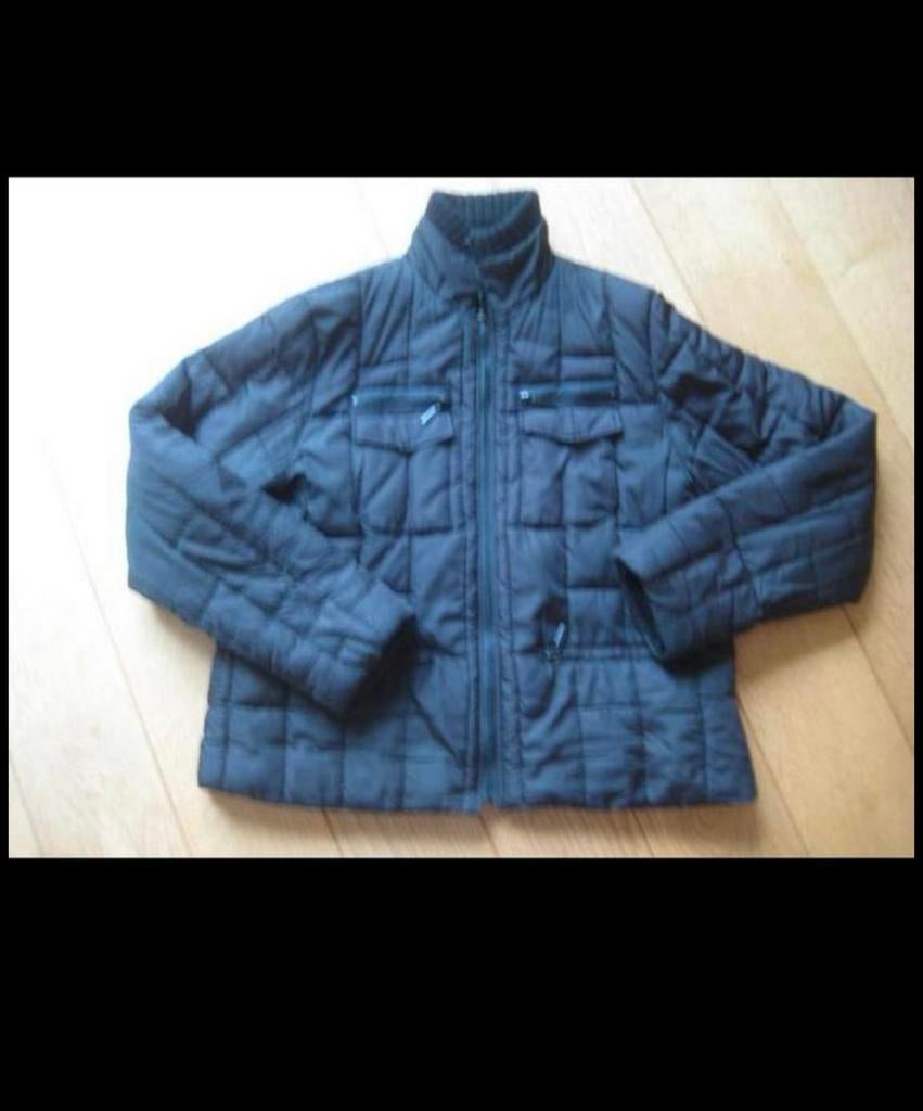 Miss Etam jas. Zwart. Maat XXL., Kleding | Dames, Jassen | Winter, Ophalen of Verzenden, Zo goed als nieuw, Maat 46/48 (XL) of groter