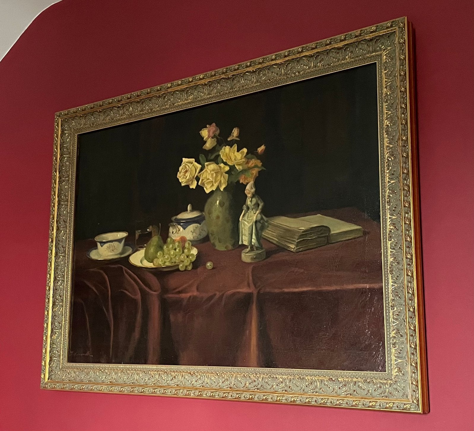 Stilleven Rudolf Heverdle | 19e eeuw | antiek schilderij, Antiek en Kunst, Kunst | Schilderijen | Klassiek, Doek, Stilleven, Ophalen of Verzenden