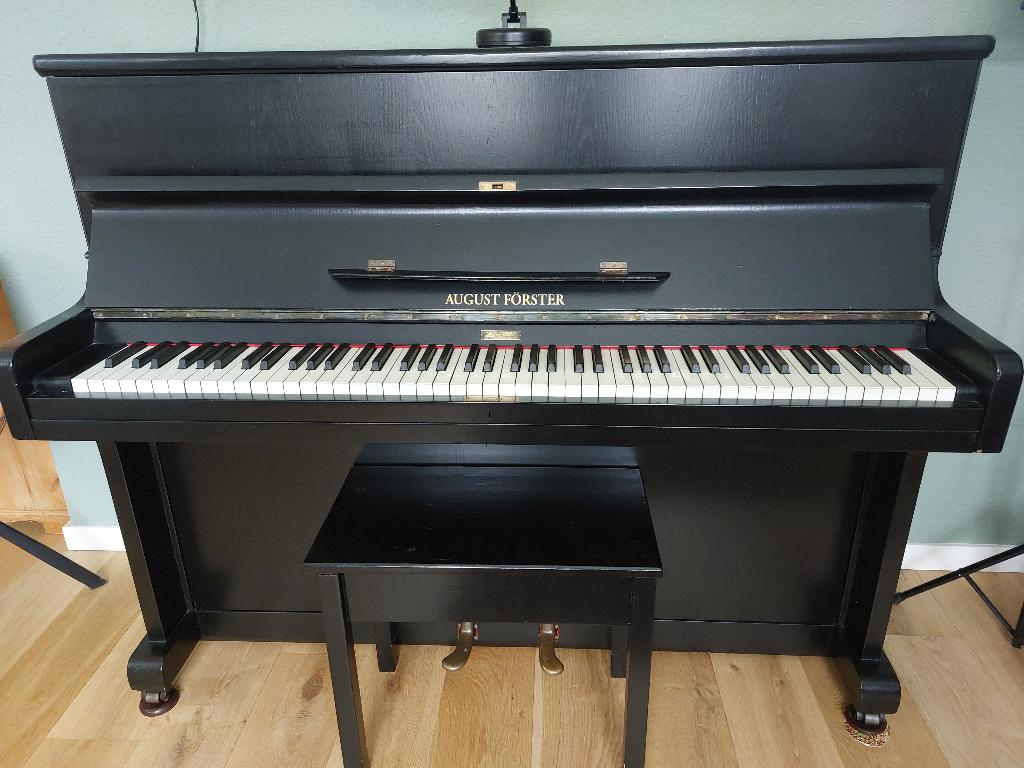 mooie August Förster, Ophalen, Gebruikt, Zwart, Piano