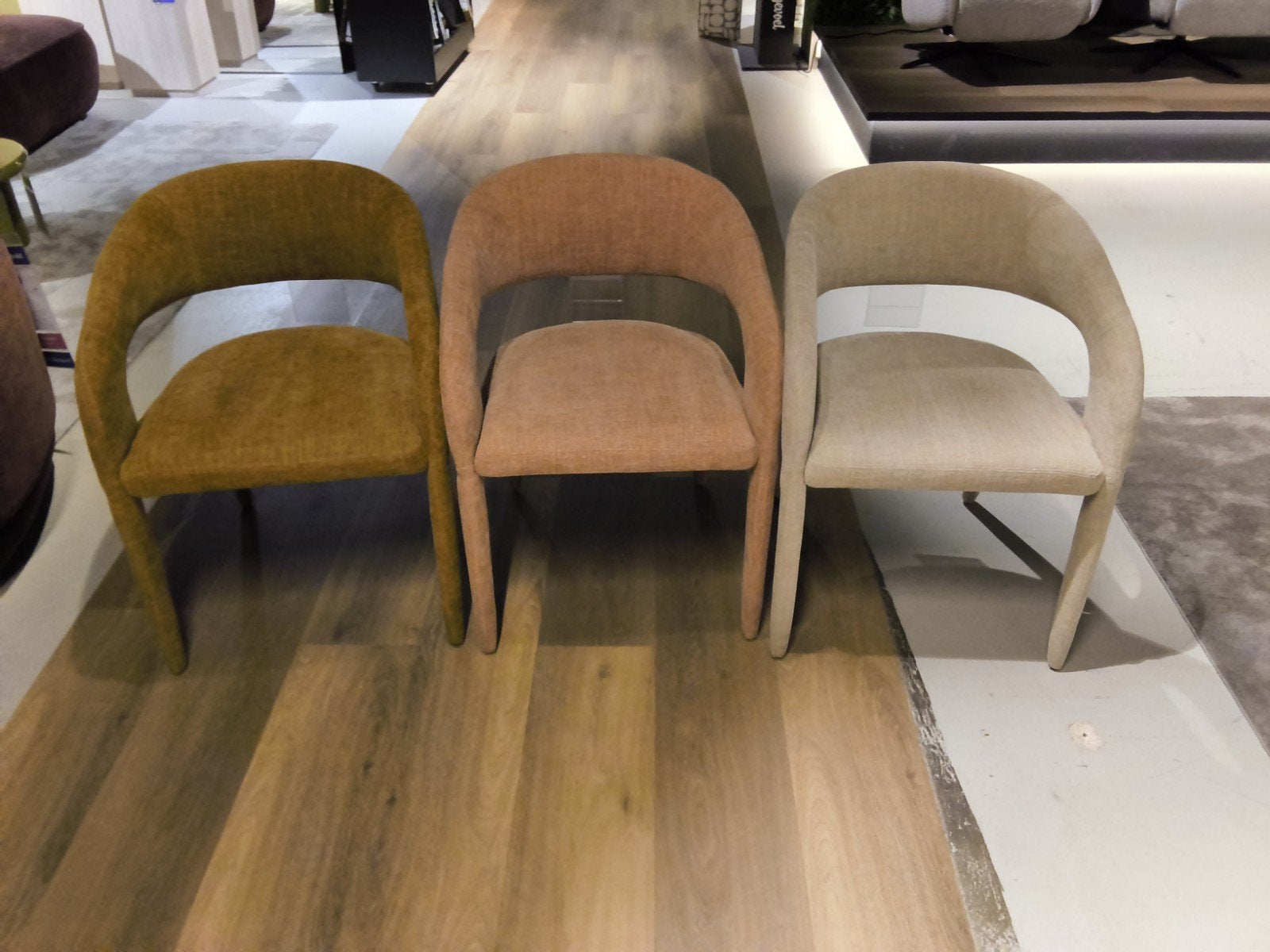 eetkamer stoelen lott, Ophalen of Verzenden, Nieuw, 75 m² of meer, Beige