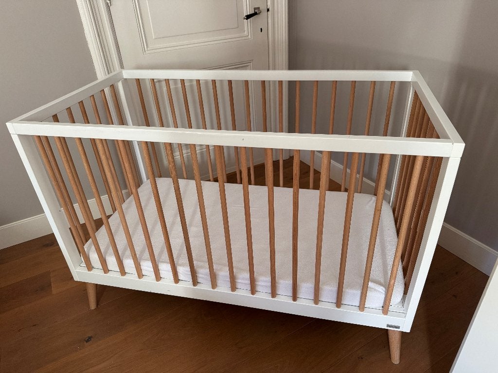ToiToiKids Jort Ledikant 60x120 cm – Verstelbare bodem, Kinderen en Baby's, Ophalen, Gebruikt, Ledikant