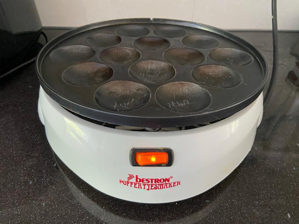 Bestron Poffertjesmaker - Perfect voor heerlijke poffertjes, Ophalen of Verzenden, Gebruikt