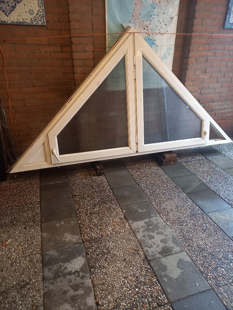 kozijn kunstof, Ophalen, Kunststof, Gebruikt, Inclusief glas