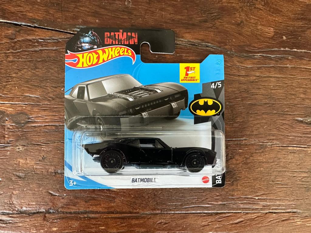 Hot wheels 2021, batmobile black, batman 4/5, 181/250, Ophalen of Verzenden, Zo goed als nieuw, Auto