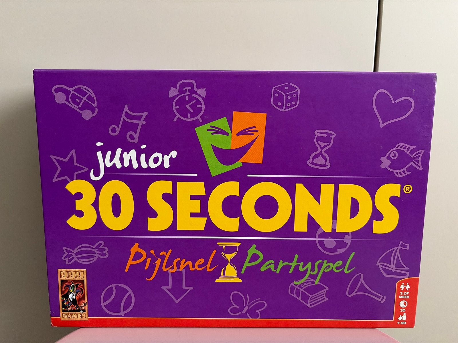 30 Seconds Junior Pijlsnel Partyspel - Zo goed als nieuw, Drie of vier spelers, Ophalen, Zo goed als nieuw