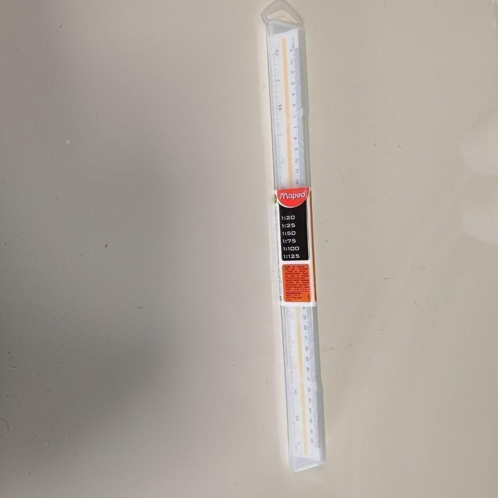 Maped 11 driekantige schaal liniaal set van 5, Ophalen of Verzenden, Nieuw
