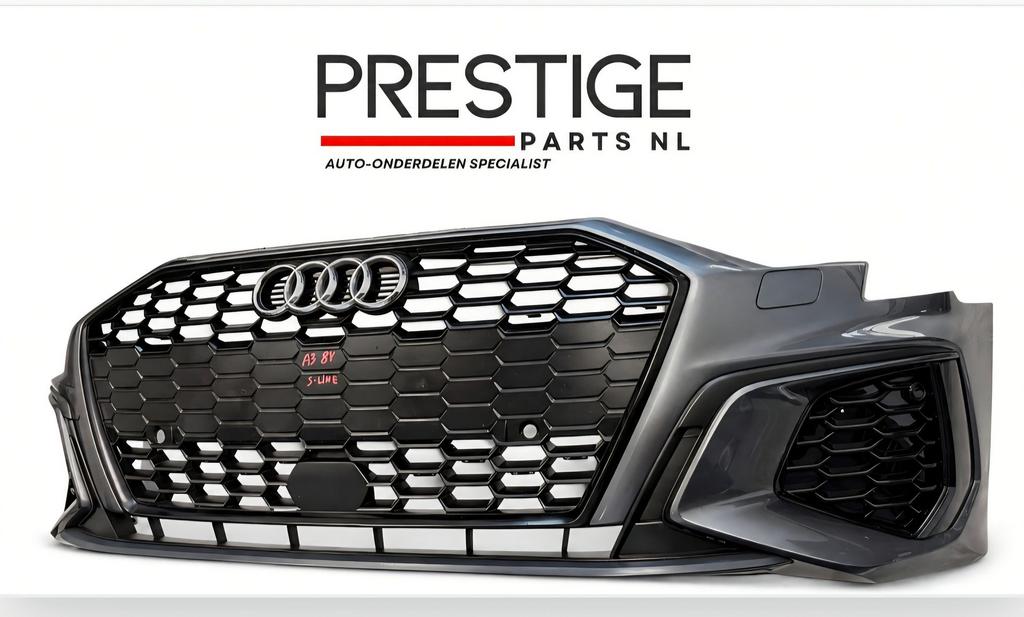 Voorbumper Audi A3 8Y S-Line KLS 6xPDC ORGINEEL BUMPER, Auto-onderdelen, Gebruikt, -, Voor, Ophalen of Verzenden