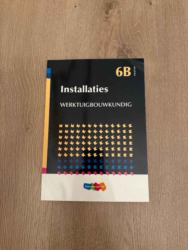 Jellema 6b installaties werkbouwtuigkundig, Beta, Nieuw, ThiemeMeulenhoff, HBO