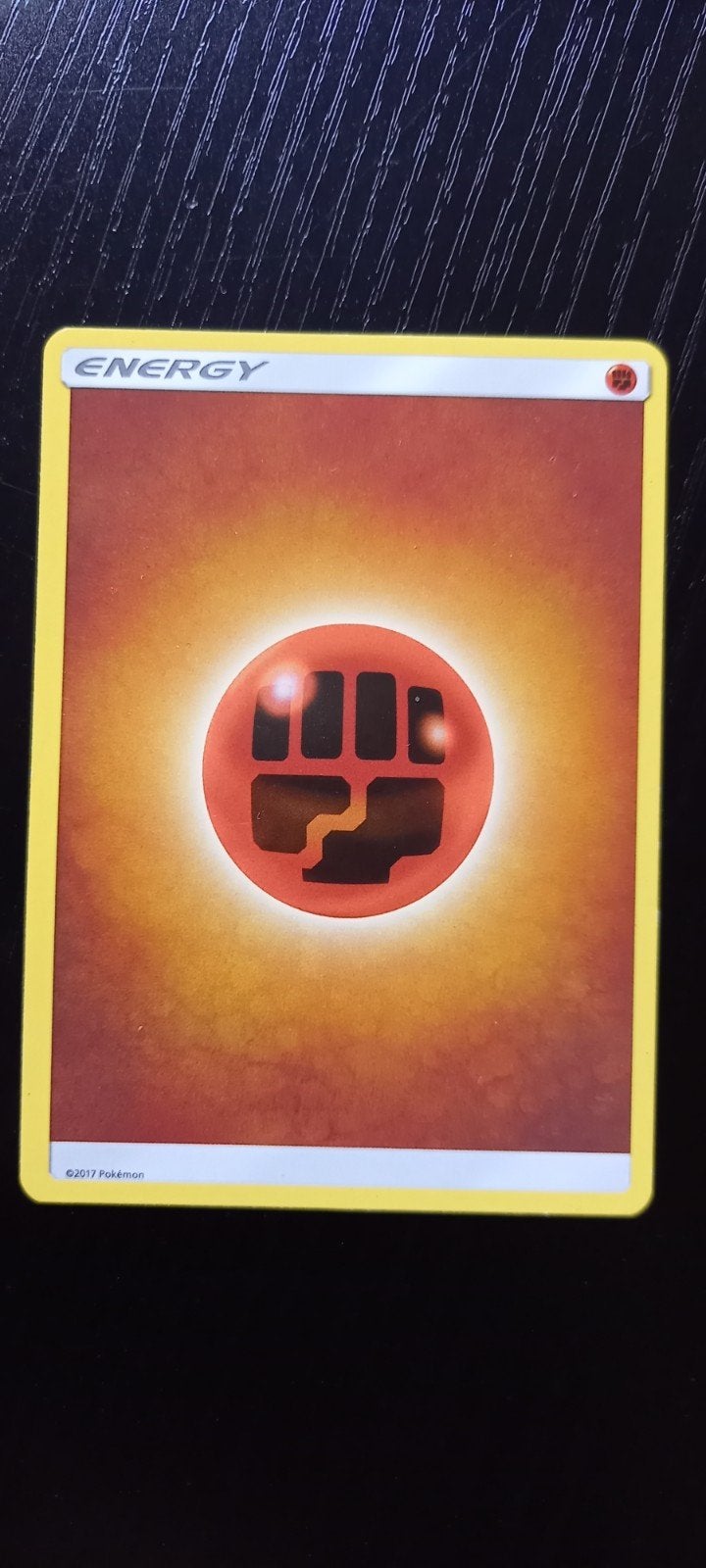 Pokémon Vecht Energie Kaart (2017), Verzenden, Gebruikt, Losse kaart