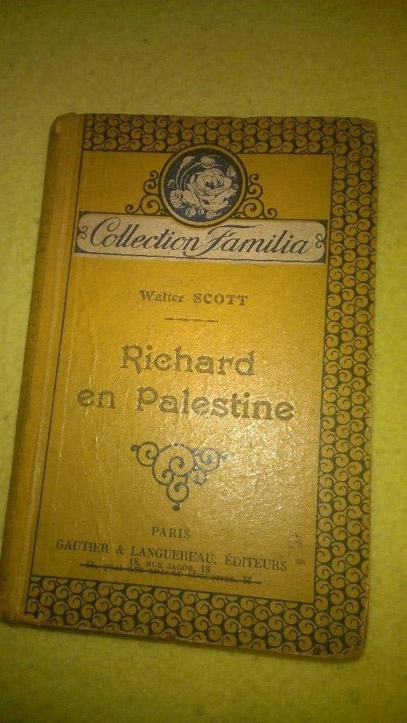 Antiek boek :Richard en Palestina, Antiek en Kunst, Ophalen of Verzenden