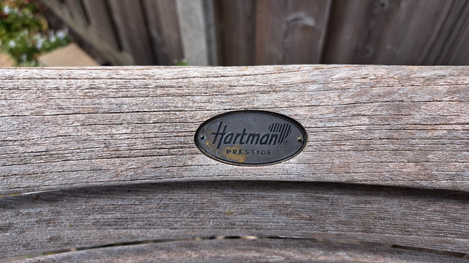 Hartman Prestige tuinstoelen, Ophalen, 4 zitplaatsen, Gebruikt, Hardhout