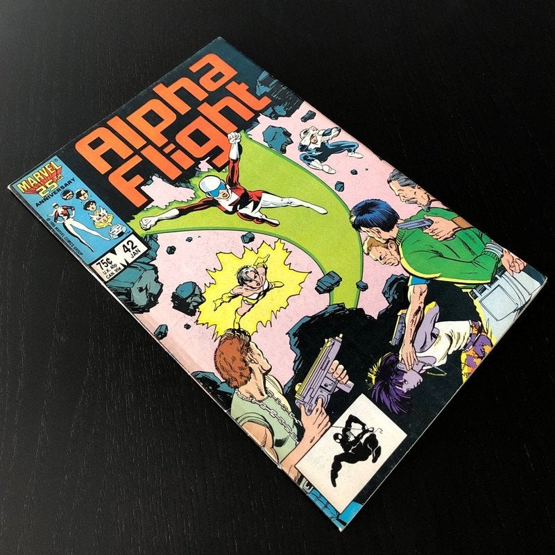 Alpha Flight Vol.1 #42 (1987) FN- (5.5), Amerika, Marvel Comics, Ophalen of Verzenden, Gelezen