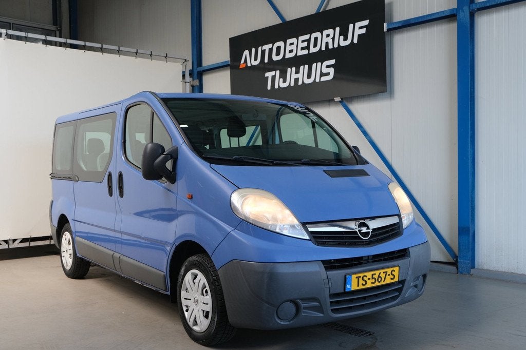 Opel Vivaro Combi 2.0 CDTI L1H1 9P. > MARGE < - Airco., Auto's, Opel, Voorwielaandrijving, 2000 kg, Blauw, 226 €/maand