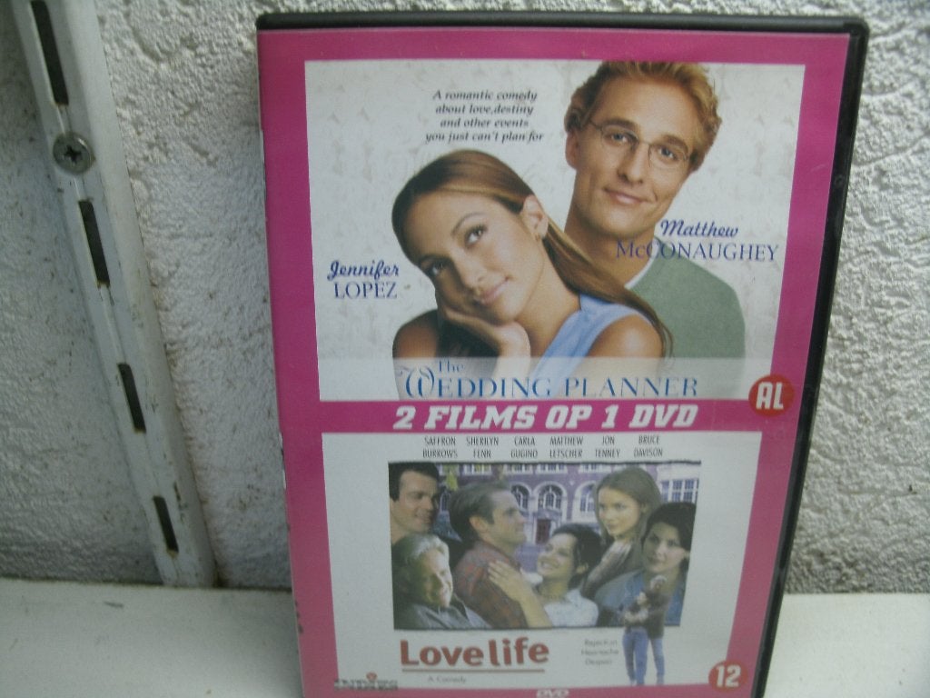 dvd 54b weddingplanner/love life, Alle leeftijden, Ophalen of Verzenden, Zo goed als nieuw, Romantische komedie