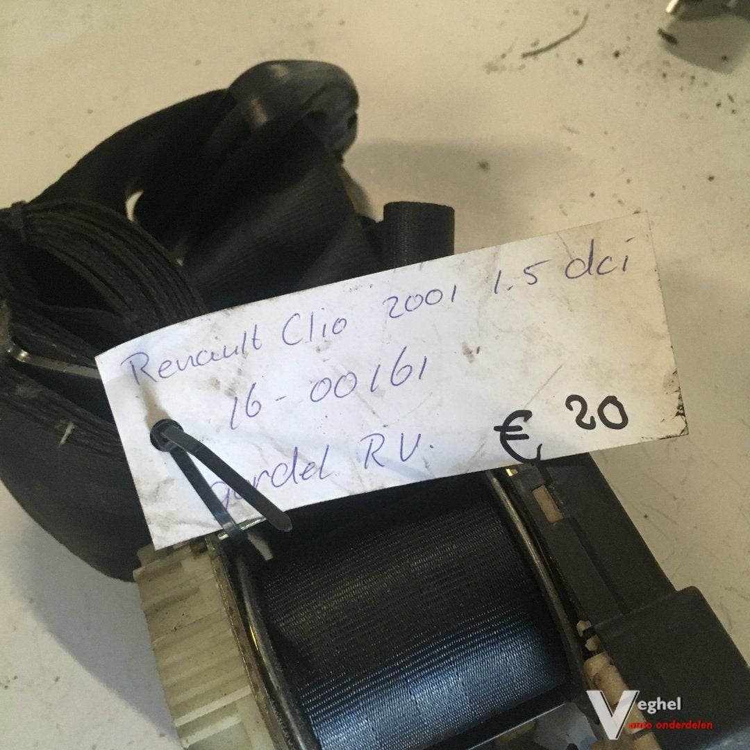 Renault Clio 2001 Gordel Rechtsvoor, Gebruikt, -, -, Ophalen of Verzenden