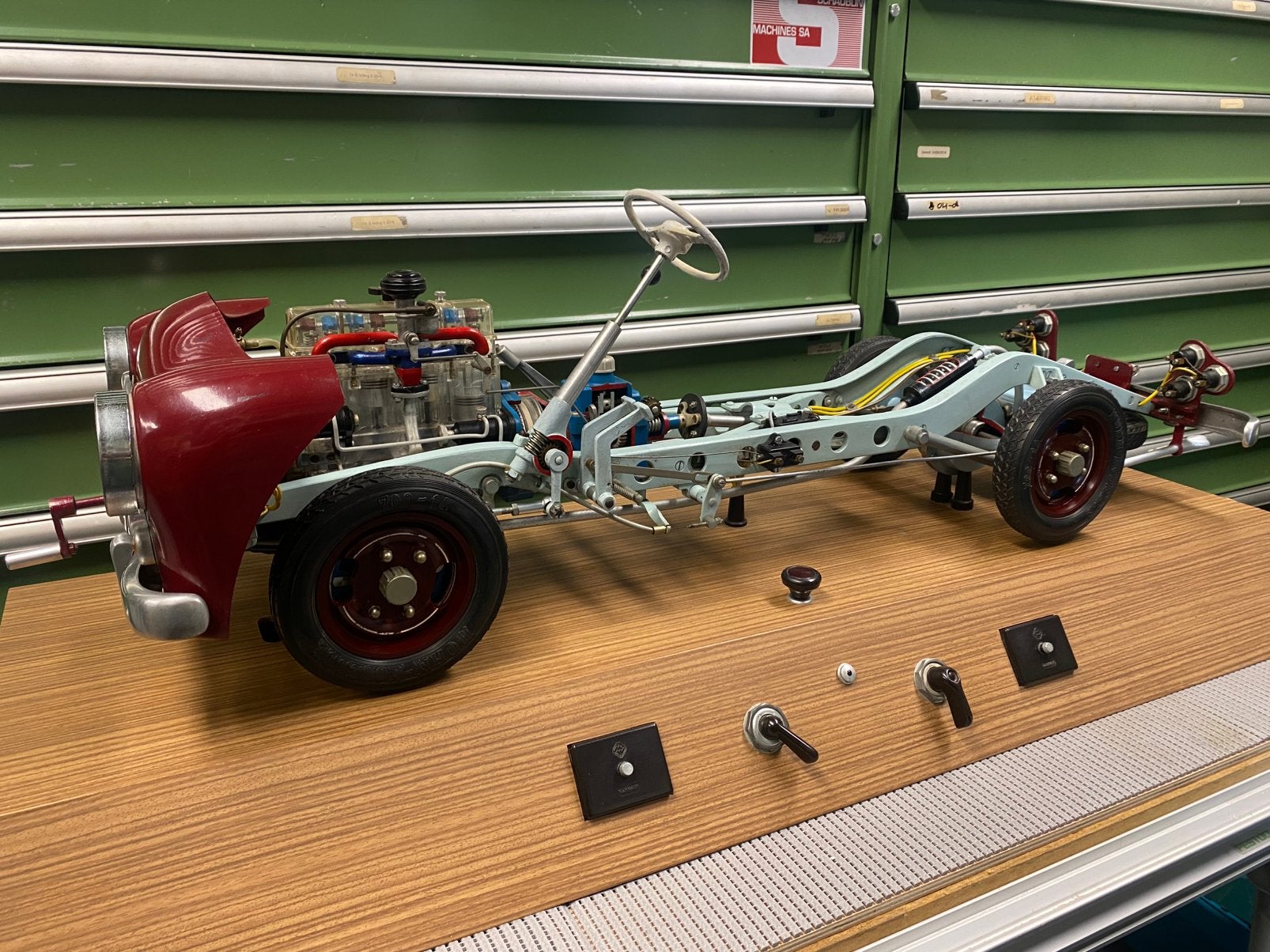 Leermodel Autotechniek Höhm (Werner Degener), Ophalen