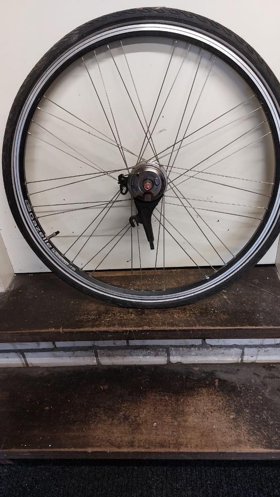 Te koop , Gazelle voorwiel, Fietsen en Brommers, Ophalen of Verzenden, Gebruikt, Wiel
