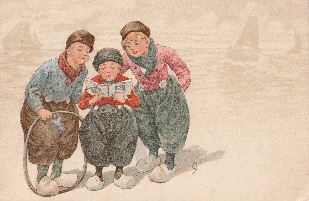 Gerstenhauer - 970 - twa : Serie 1008, Verzenden, Voor 1920, Klederdracht
