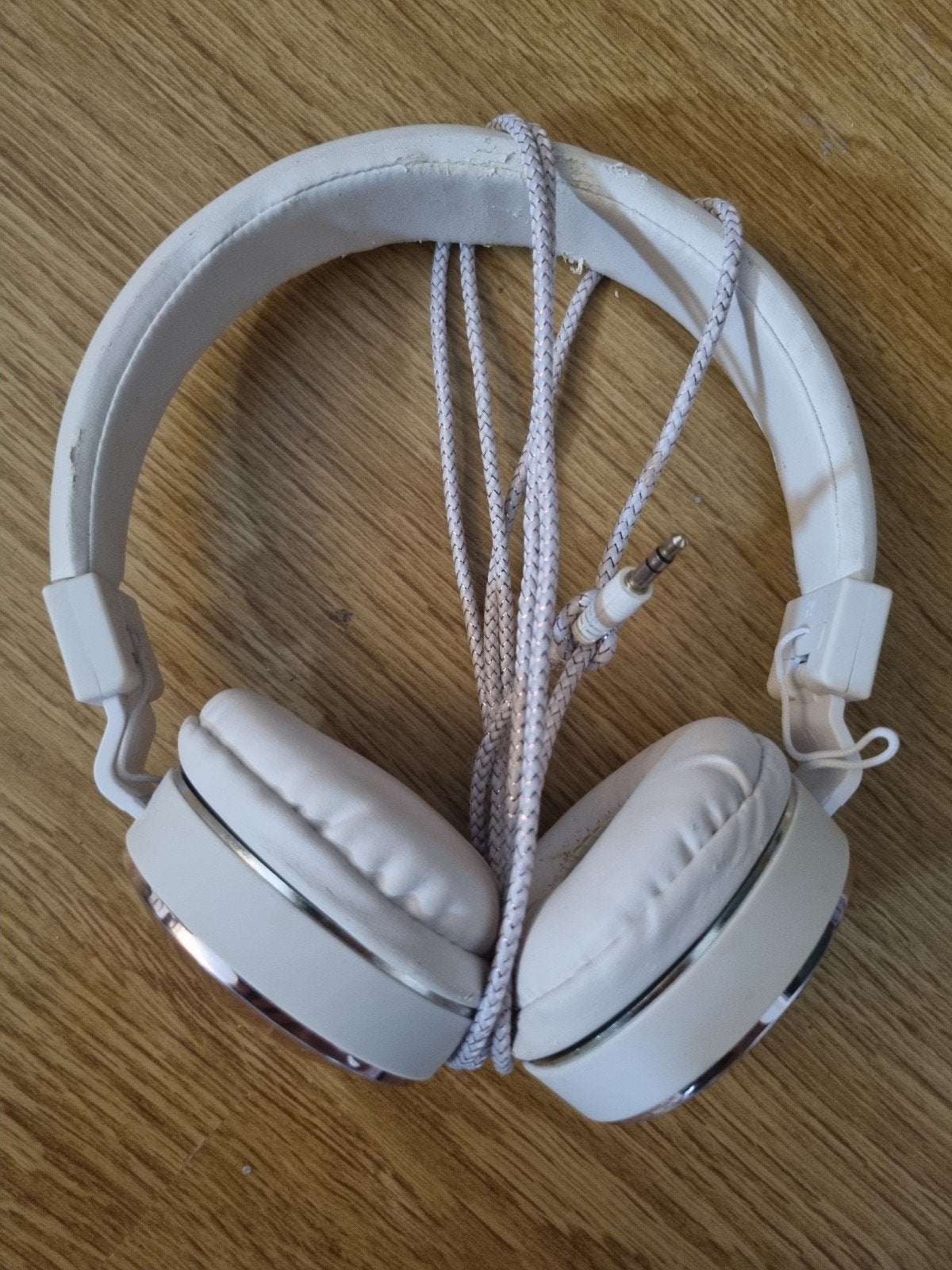 Witte Pulsar On-ear Hoofdtelefoon met Draad, Overige merken, Gebruikt, On-ear, Ophalen of Verzenden