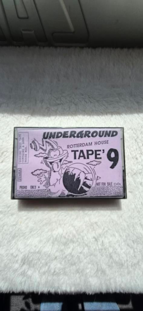 Parkzicht Tape nr 9 Rotterdam house thunderdome, Ophalen of Verzenden, Zo goed als nieuw, 1 bandje