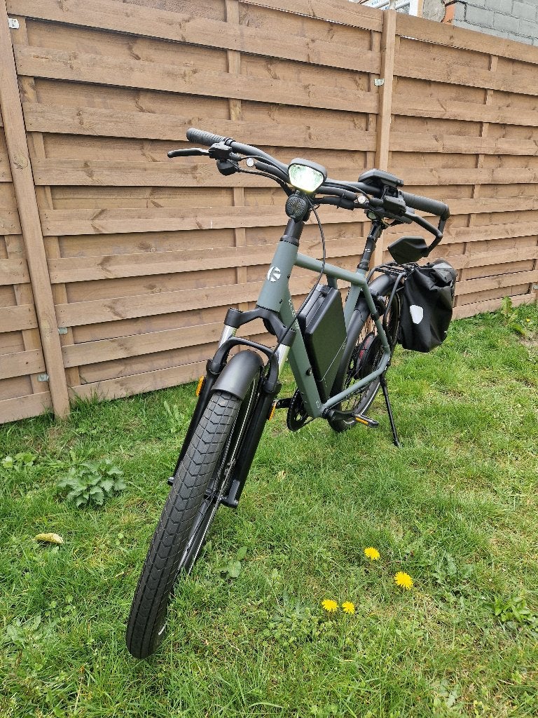 Klever N-rogue size medium matt moss 1200WH 2023, Zo goed als nieuw, 51 tot 55 cm, 50 km per accu of meer, Ophalen