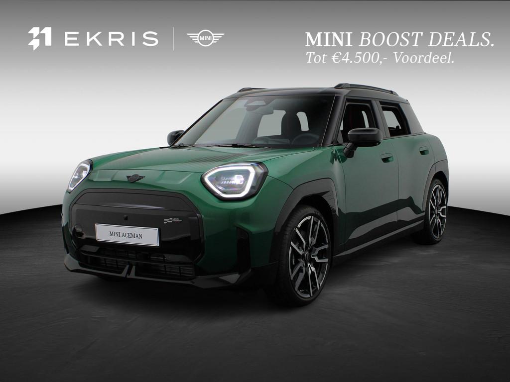 MINI Aceman E John Cooper Works Trim + Pakket L, Auto's, Mini, Stof, Zwart, Aceman, Nieuw