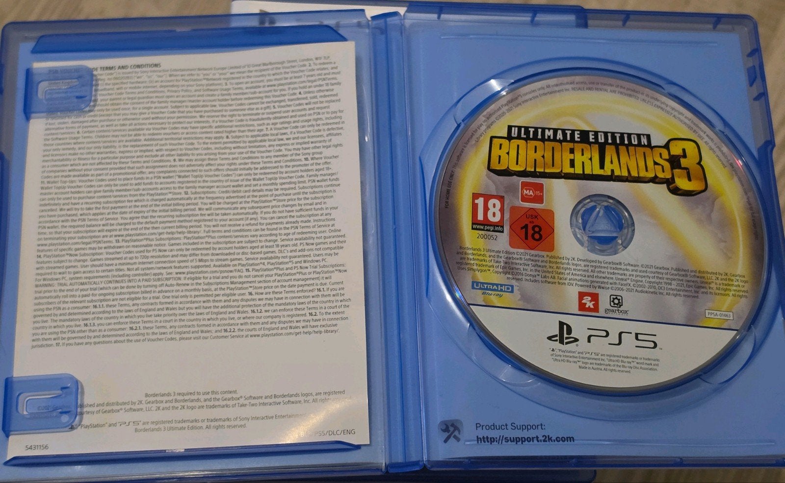 Borderlands 3 voor Playstation 5  Zo goed als nieuw Lees, Online, Vanaf 18 jaar, Shooter, Ophalen of Verzenden