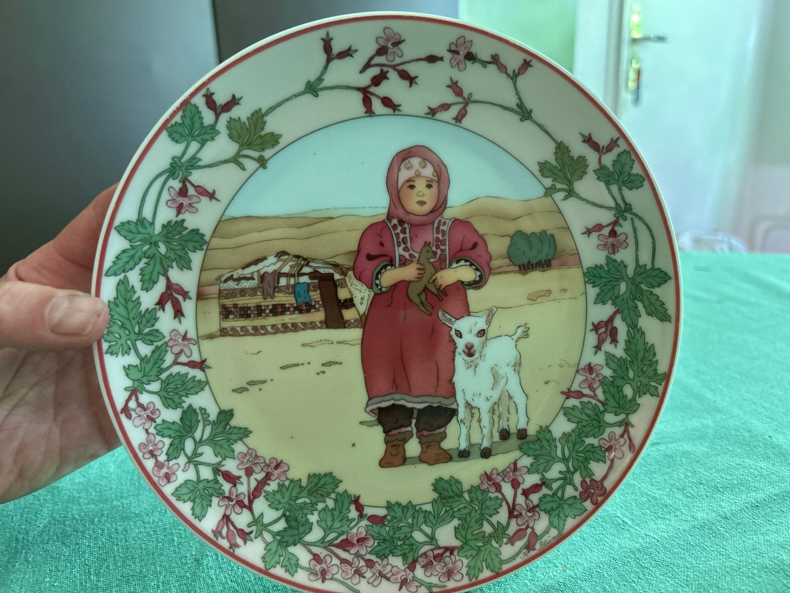 Villeroy & Boch UNICEF wandbord bord ‘Onze Kinderen' No. 5, Ophalen of Verzenden