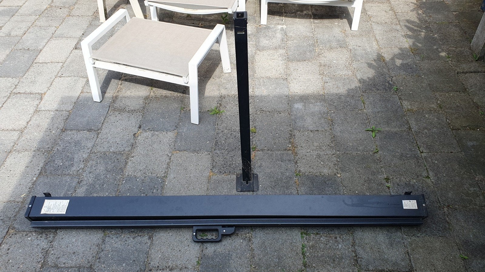 Wind/zonnescherm te koop, Ophalen, Knikarmscherm