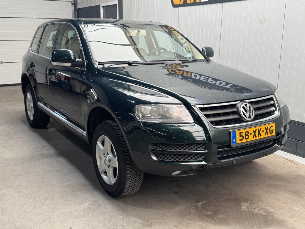 Volkswagen Touareg 3.0 TDI Technisch super.Airco 4x4 Trekhaa, Automaat, Stof, Gebruikt, Beige