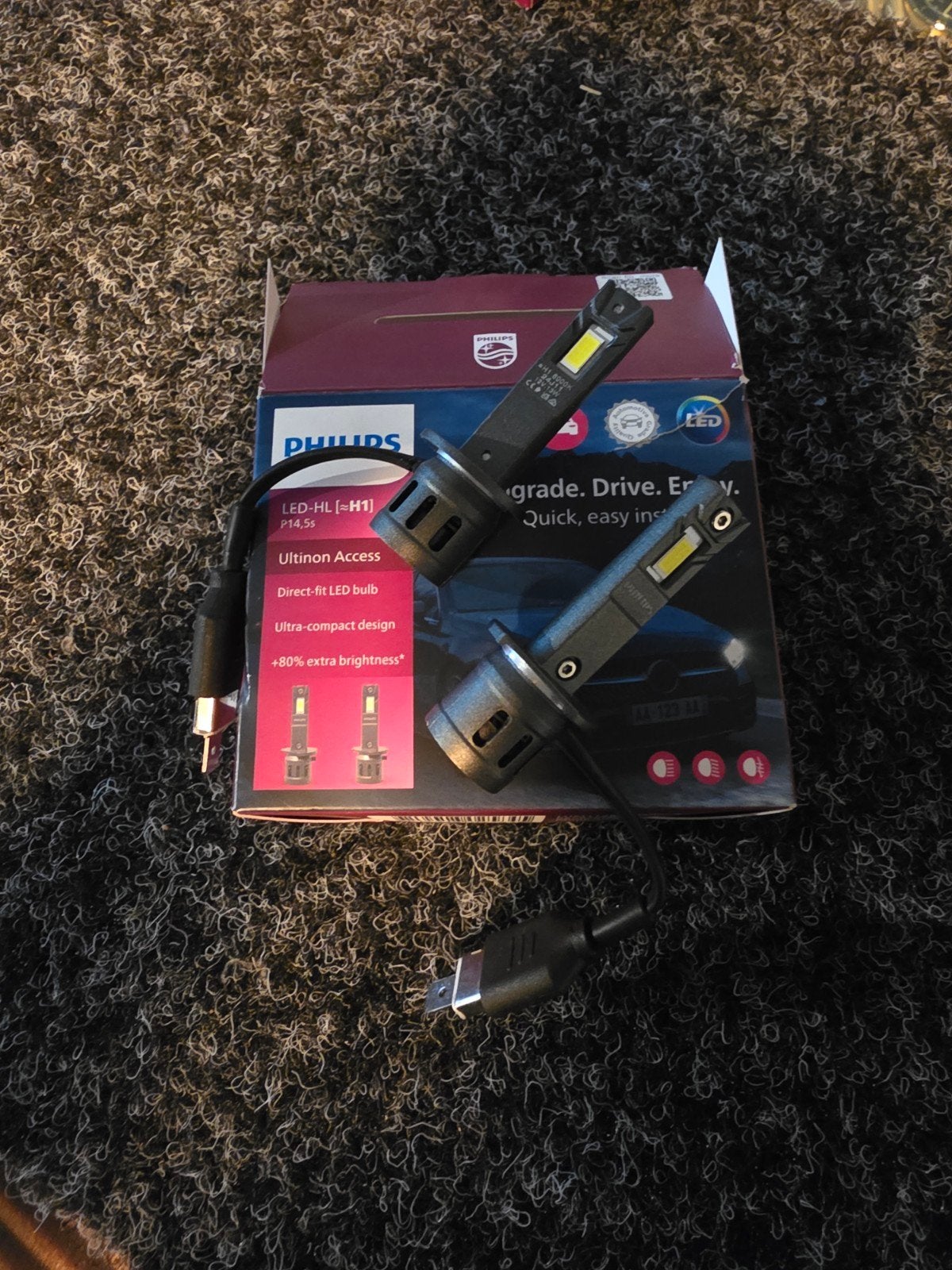 Philips H1 LED lampen voor auto - Ultinon Access, Ophalen of Verzenden, Gebruikt, Universele onderdelen