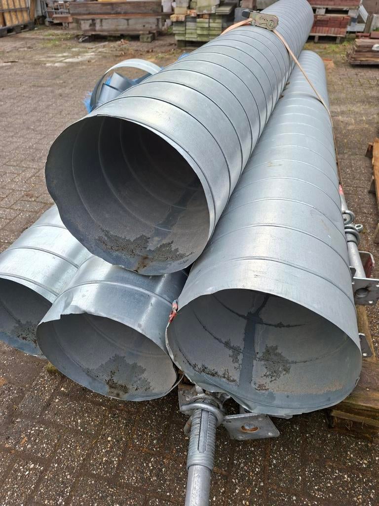 Spirobuis Spiraliet buizen 3 meter, Doe-het-zelf en Verbouw, Buizen en Afvoer, Ophalen, Overige materialen, 2 tot 4 meter, Zo goed als nieuw