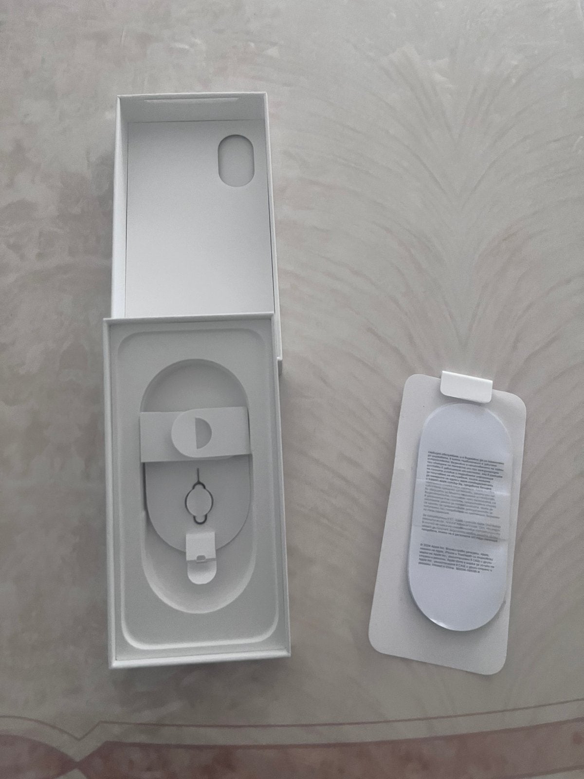 Lege doos iPhone 16 plus, Ophalen of Verzenden, Zo goed als nieuw, Classic