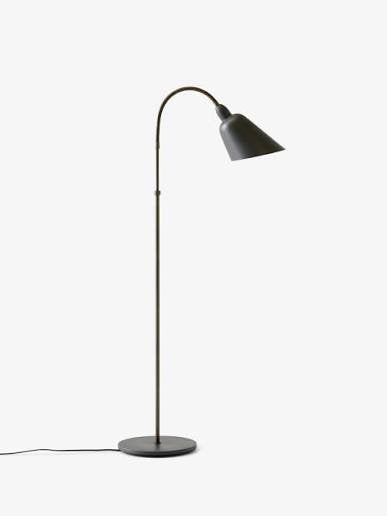 &Tradition Bellevue Floor Arne Jacobsen AJ7 Black & Brass, Ophalen of Verzenden, Nieuw, 150 tot 200 cm
