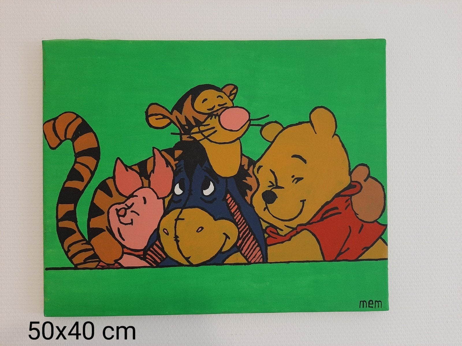 schilderij winnen de poeh, Ophalen of Verzenden