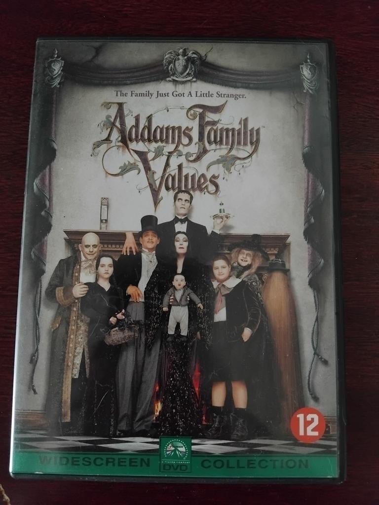 Addams family values dvd, Vanaf 12 jaar, Ophalen of Verzenden, Zo goed als nieuw, Overige genres