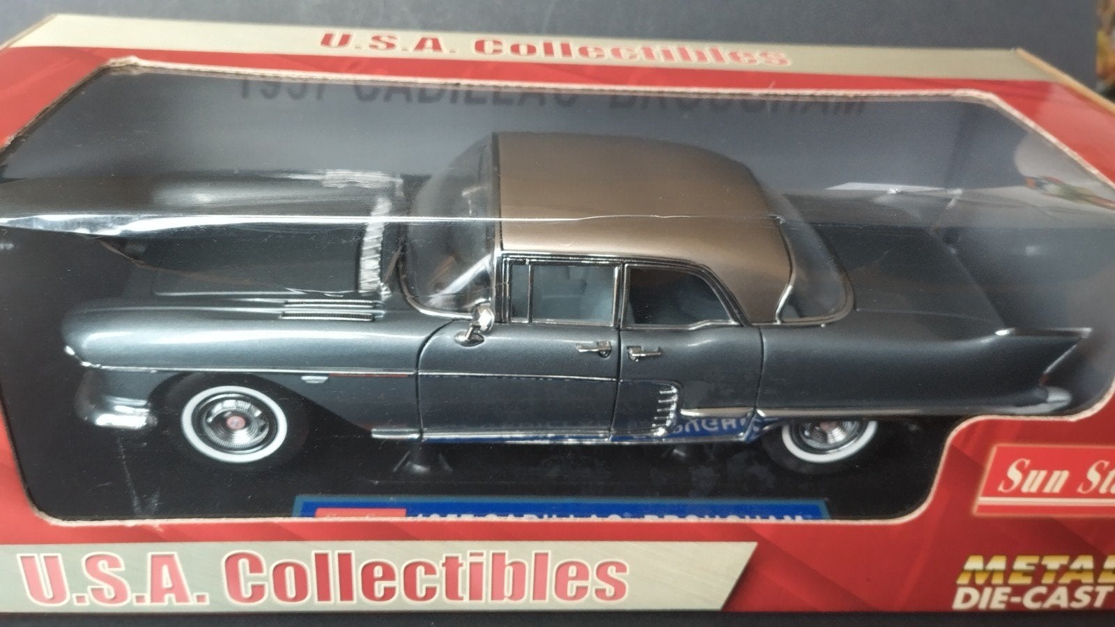 Cadillac Brougham 1957 1:18 Sun Star Pol, Auto, Verzenden, Nieuw, M