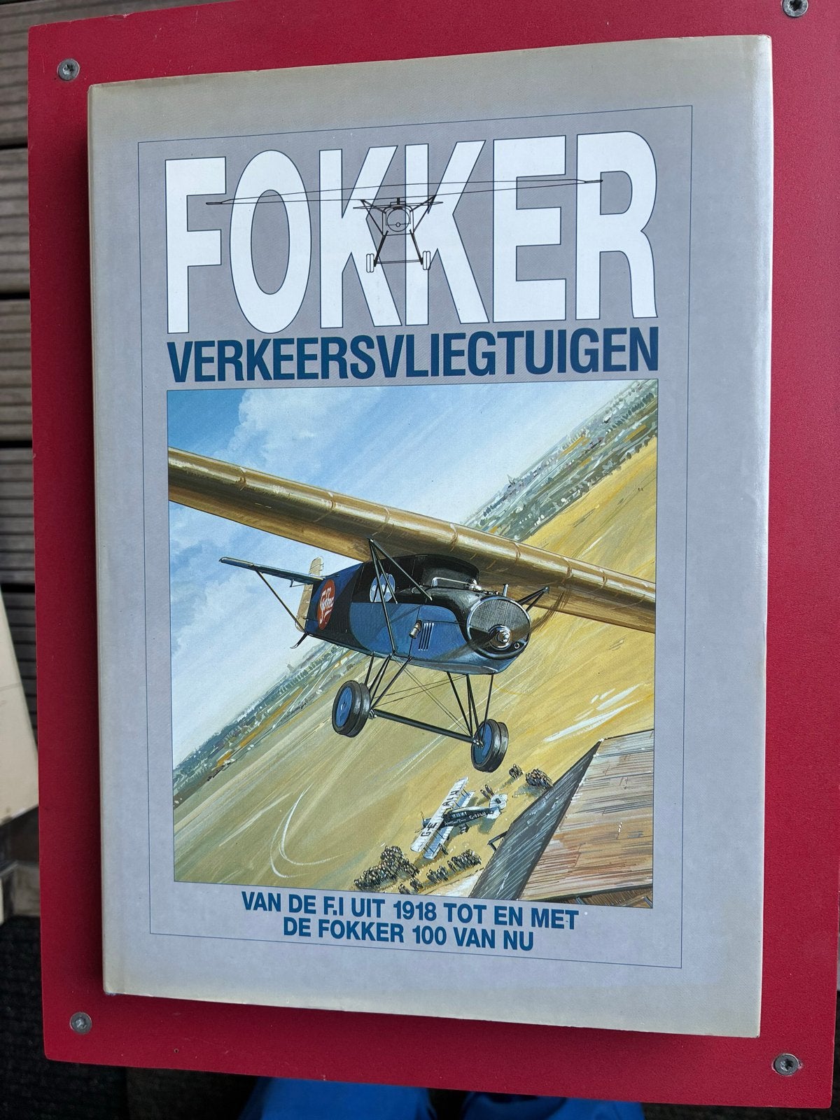 Fokker Verkeersvliegtuigen Boek - Geschiedenis van Fokker, Ophalen of Verzenden, Gelezen, Vliegtuig